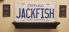 Load image into Gallery viewer, *JACKFISH* : Personalized Name Plate: Souvenir/Gift Plate in Car Size