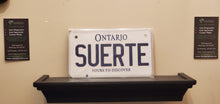 Load image into Gallery viewer, *SUERTE* : Hey, Want To Stand Out From The Crowd? : Customized Motorbike Style Souvenir/Gift Plates (Any Province)