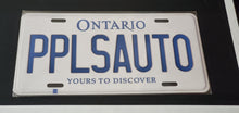 Load image into Gallery viewer, PPLSAUTO : Custom Car Ontario For Off Road License Plate Souvenir Personalized Gift Display