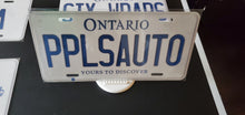 Load image into Gallery viewer, PPLSAUTO : Custom Car Ontario For Off Road License Plate Souvenir Personalized Gift Display