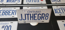 Load image into Gallery viewer, *JJTHEGR8* : Personalized Style Souvenir/Gift Plate in Car Size
