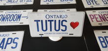 Load image into Gallery viewer, *TUTUS <3* : Personalized Style Souvenir/Gift Plate in Car Size