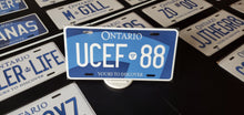 Load image into Gallery viewer, *UCEF 88* : Personalized Style Souvenir/Gift Plate in Car Size