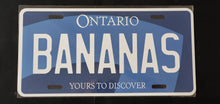 Load image into Gallery viewer, Bananas License Plate