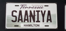 Load image into Gallery viewer, *SAANIYA* : Personalized Style Souvenir/Gift Plate in Car Size