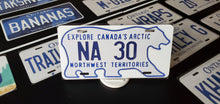 Load image into Gallery viewer, *NA 30* : Personalized Style Souvenir/Gift Plate in Car Size