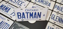 Load image into Gallery viewer, Custom Motorcycle License Plate: Batman