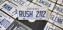 Load image into Gallery viewer, Custom Car License Plate: RUSH 2112