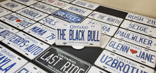 Load image into Gallery viewer, Custom Car License Plate: The Black Bull