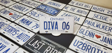 Load image into Gallery viewer, Custom Car License Plate: DIVA 06