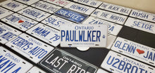 Load image into Gallery viewer, Custom Car License Plate: Paulwlker