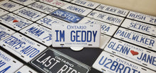 Load image into Gallery viewer, Custom Car License Plate: Im Geddy