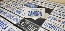 Load image into Gallery viewer, Custom Car License Plate: Zamora