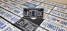 Load image into Gallery viewer, Custom Car License Plate: Last Ride