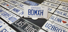 Load image into Gallery viewer, BDMXH : Custom Car Ontario For Off Road License Plate Souvenir Personalized Gift Display