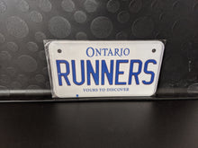 Load image into Gallery viewer, *RUNNERS* This Time for Bikers: Bike Plate Size Customized Novelty/Souvenir/Gift Plate