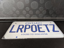 Load image into Gallery viewer, *LRPOETZ* This Time for Bikers: Bike Plate Size Customized Novelty/Souvenir/Gift Plate