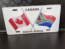 Load image into Gallery viewer, Canada-South Africa : Custom Car Canada/Africa For Off Road License Plate Souvenir Personalized Gift Display