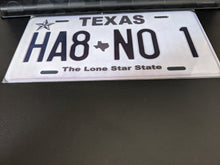 Load image into Gallery viewer, HA8 N01 (Texas) : Custom Car Texas For Off Road License Plate Souvenir Personalized Gift Display