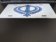 Load image into Gallery viewer, *KHANDA* Symbol Customized Ontario Car Plate Size Novelty/Souvenir/Gift Plate