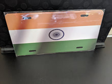 Load image into Gallery viewer, Flag of India (Bharat) : Custom Car India For Off Road License Plate Souvenir Personalized Gift Display