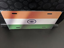 Load image into Gallery viewer, Flag of India (Bharat) : Custom Car India For Off Road License Plate Souvenir Personalized Gift Display