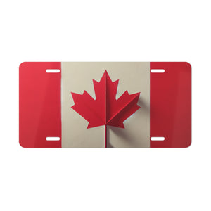 Stylish Canada Vanity Plate