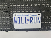 Load image into Gallery viewer, GRUMPY_1 : Custom Car Plate Beautiful British Columbia For Novelty Souvenir Gift Display Special Occasions Mancave Garage Office Windshield
