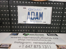 Load image into Gallery viewer, Adam License Plate
