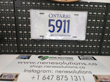 Load image into Gallery viewer, 5911 License Plate
