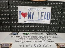 Load image into Gallery viewer, I MY LEAD : Custom Car Ontario For Off Road License Plate Souvenir Personalized Gift Display
