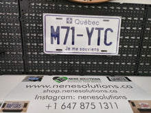 Load image into Gallery viewer, M71 YTC : Custom Car Ontario For Off Road License Plate Souvenir Personalized Gift Display

