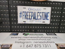 Load image into Gallery viewer, FreePalestine  License Plate
