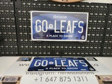Load image into Gallery viewer, GO LEAFS : Custom Car Ontario For Off Road License Plate Souvenir Personalized Gift Display
