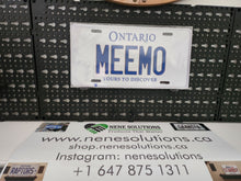Load image into Gallery viewer, MEEMO : Custom Car Ontario For Off Road License Plate Souvenir Personalized Gift Display
