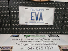 Load image into Gallery viewer, EVA : Custom Car Ontario For Off Road License Plate Souvenir Personalized Gift Display
