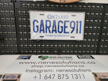 Load image into Gallery viewer, GARAGE911 : Custom Car Ontario For Off Road License Plate Souvenir Personalized Gift Display
