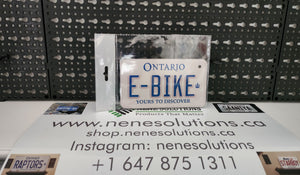 E-BIKE :  Custom Car Ontario For Off Road License Plate Souvenir Personalized Gift Display