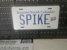 Load image into Gallery viewer, GRUMPY_1 : Custom Car Plate Beautiful British Columbia For Novelty Souvenir Gift Display Special Occasions Mancave Garage Office Windshield
