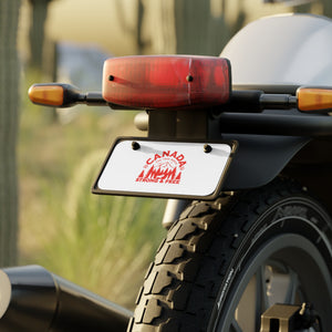 Canada Maple Leaf License Plate