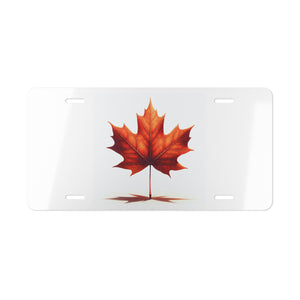 Personalized Leaf Car Tag
