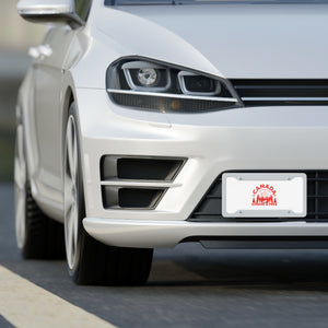 Personalized Canada Pride Plate