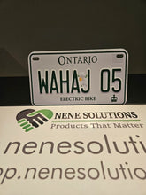 Load image into Gallery viewer, Ontario Green Vehicle Custom License Plate Personalized Eco Style Aluminum Name Plate Display Gift
