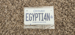EGYPTI4N : Custom Bike Ontario For Off Road License Plate Souvenir Personalized Gift Display