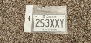 2S3XXY : Custom Bike Quebec For Off Road License Plate Souvenir Personalized Gift Display