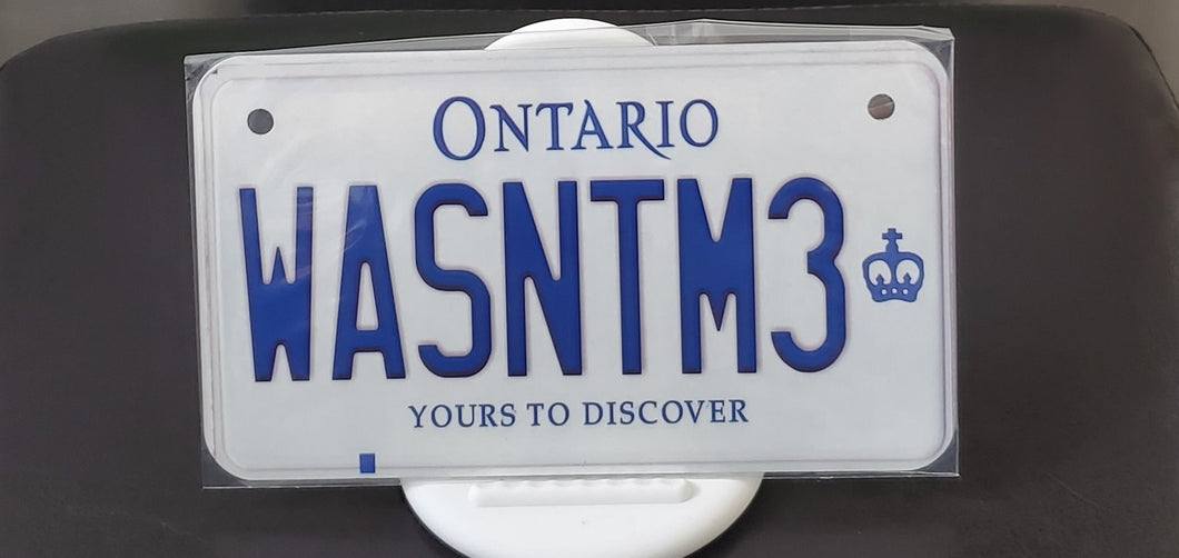 WASNTM3 : Hey, Want to Stand Out From The Crowd?  : Customized Any Province BIKE Style Souvenir/Gift Plates