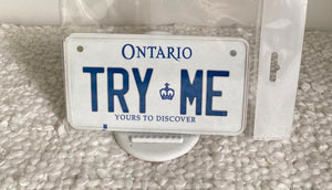 TRY ME : Custom Bike Ontario For Off Road License Plate Souvenir Personalized Gift Display