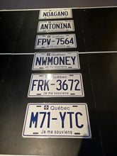 Load image into Gallery viewer, Custom Order for Souvenir Novelty Aluminum License Plates of all Sizes
