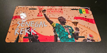 Load image into Gallery viewer, FIFA Custom Number Plate – Personalized Player &amp; Country Flag Design
