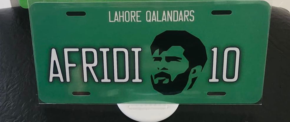 AFRIDI 10 :  Custom Car  For Off Road License Plate Souvenir Personalized Gift Display